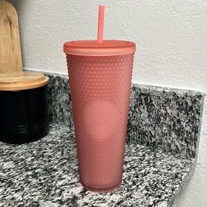 Pink Studded Starbucks cup